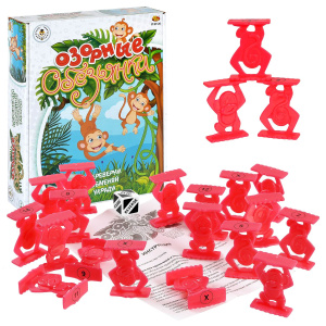 Настольная игра ABtoys Академия Игр "Озорные обезьянки"