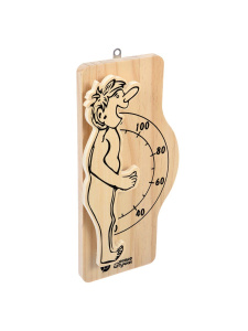 Банные штучки Термометр Банщик, 23х10х3 см, для бани и сауны