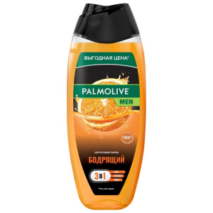 PALMOLIVE Гель для душа FOR MEN ЦИТРУСОВЫЙ ЗАРЯД Бодрящий 500мл