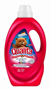QUALITA Гель для стирки концентрат для цветного 2000мл