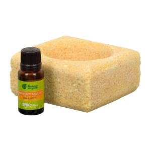 Ароманабор (соляной испаритель 700 г, масло эфирное Эвкалипт 15 мл), для бани и сауны Банные Штучки