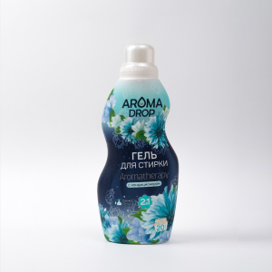 AROMA DROP Гель для стирки+кондиционер Aromatherapy Свежесть лотоса 1000 г