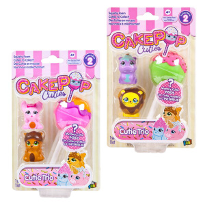 Набор игрушек Cake Pop Cuties, 2 серия, 2 вида в ассортименте, 3 штуки в наборе