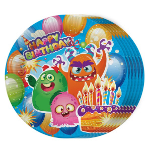 Тарелки ND Play Чудики, 6 шт d=180 мм
