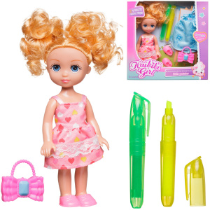 Игровой набор Junfa Kaibibi Кукла блондинка с игровыми предметами