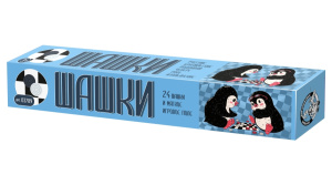 Настольная игра Десятое королевство Шашки (мягкое поле)