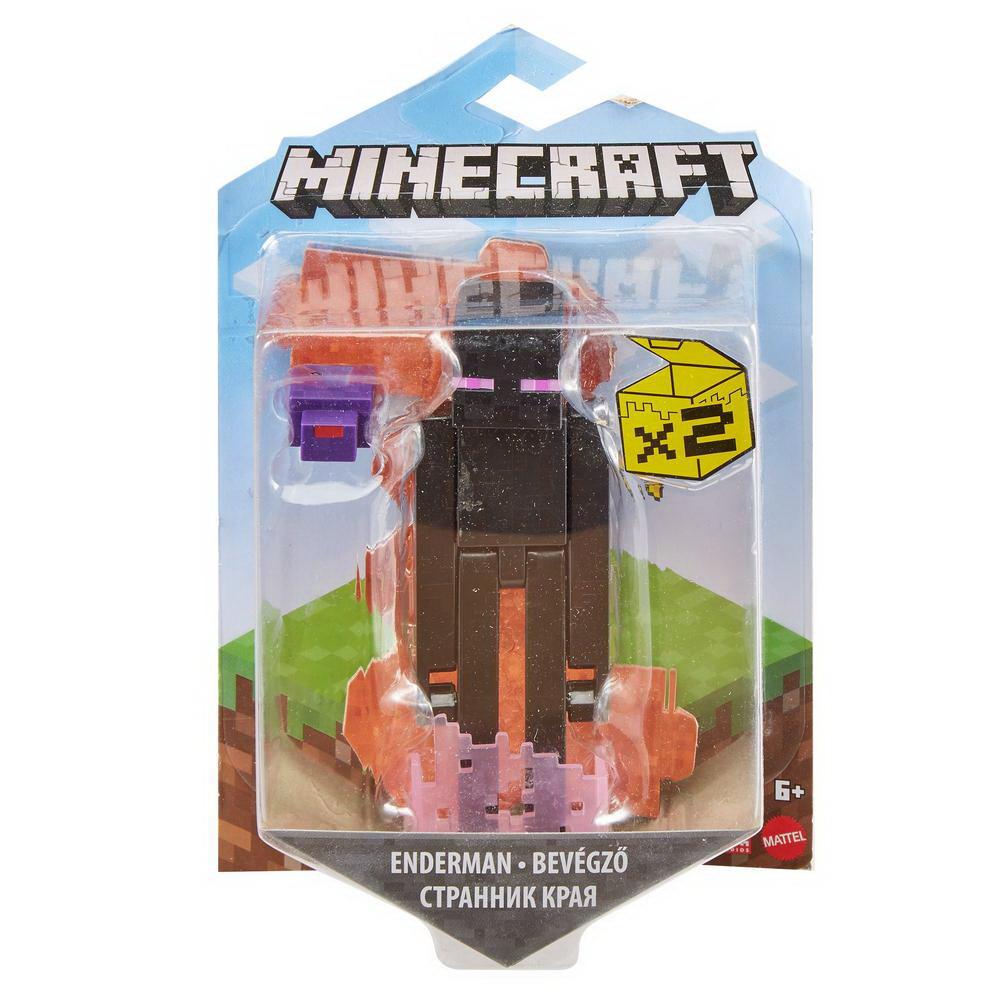 Фигурка Mattel Minecraft базовая с аксессуарами Скелет