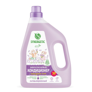 SYNERGETIC Кондиционер для белья Лавандовое поле 1,5л