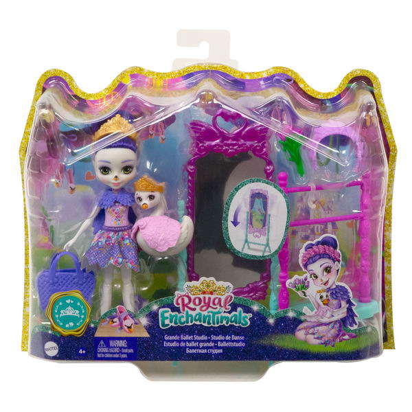 Игровой набор Mattel Enchantimals кукла+питомец с аксессуарами 4 вида ...
