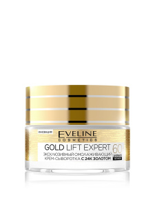 EVELINE GOLD LIFT EXPERT ЭКСКЛЮЗИВНЫЙ ОМОЛАЖИВАЮЩИЙ КРЕМ-СЫВОРОТКА С 24К ЗОЛОТОМ 60+ 50мл EVELINE GOLD LIFT EXPERT ЭКСКЛЮЗИВНЫЙ ОМОЛАЖИВАЮЩИЙ КРЕМ-СЫВОРОТКА С 24К ЗОЛОТОМ 60+ 50мл