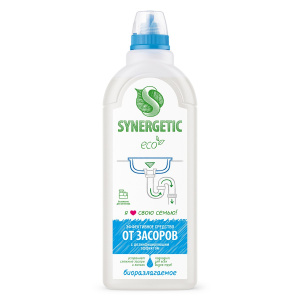 SYNERGETIC Средство от засоров 1л