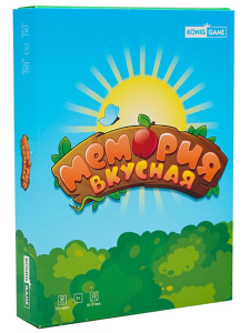 Игра настольная Мемория. Вкусная 3+, обучающая, тактическая, семейная