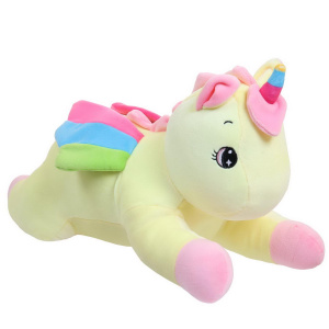 Мягкая игрушка Abtoys Supersoft Единорожка, 40 см