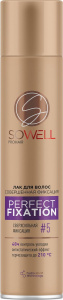 SOWELL Лак для волос Perfect Fixation Совершенная фиксация сверхсильной фиксации 300 см3