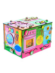 Развивающая игрушка Мастер Игрушек Бизиборд Я-хозяюшка