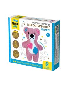 Набор для творчества Десятое королевство Мягкая игрушка из меха Медвежонок