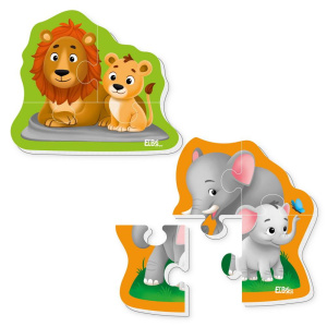 Магнитный пазл El`BascoKids Зоопарк