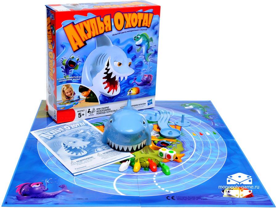 Board Game акулья Hunting (shark Chase), Hasbro (hasbro) Акулья