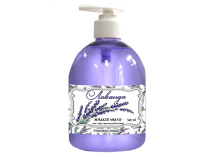 Новая Заря Жидкое мыло Лаванда для чувствительной кожи 500 мл (ПЭТ-флакон)