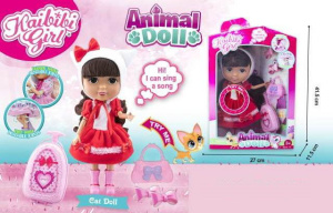 Кукла Kaibibi-animal Кошечка 30см на батарейках