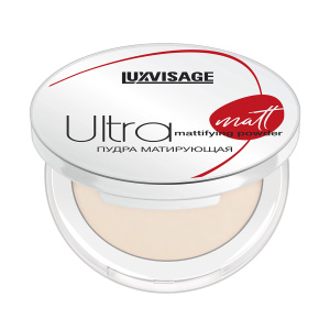 LUXVISAGE Пудра компактная Ultra matt тон 104 Warm beige 9гр