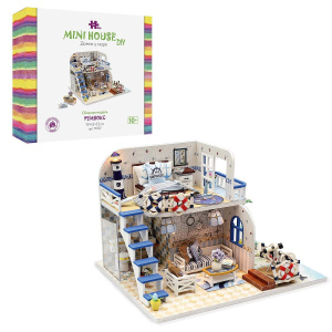 Сборная модель Hobby Day Румбокс Mini house Домик у моря
