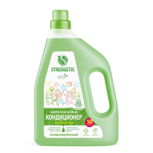 SYNERGETIC Кондиционер для белья Райский сад 1,5л
