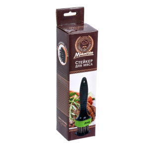 Стейкер для мяса MARMITON 20 стальных шипов, 5*5*19 см