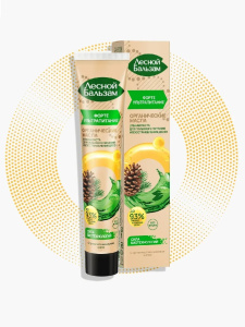 Лесной Бальзам Зубная паста Форте Ультрапитание с органическими маслами и алоэ 75мл