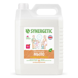 SYNERGETIC Мыло жидкое "Миндальное молоко" 5л