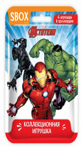 Фигурка SBOX коллекционная SBOX MARVEL МСТИТЕЛИ Игрушка в флоупаке