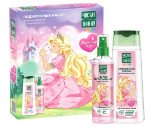 Подарочный набор Чистая Линия Шелковистые Локоны (240+160) мл