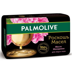 PALMOLIVE Мыло РОСКОШЬ МАСЕЛ Макадамия и пион 90гр