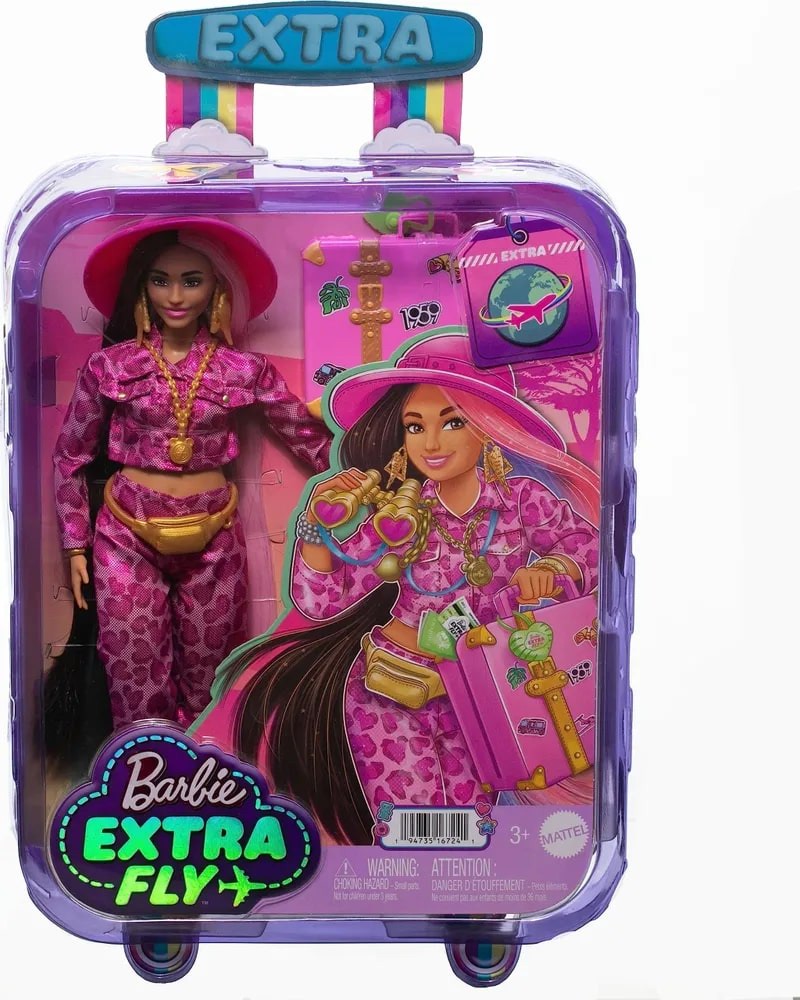 Кукла Mattel Barbie Экстра Fly Модница Сафари
