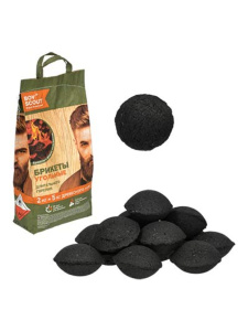 BOYSCOUT Уголь брикетированный ПОДУШЕЧКИ длительного горения 2 кг