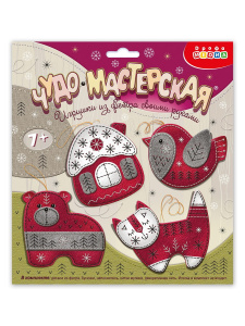 Новый год Игрушка из фетра своими руками. Новогодние игрушки - 2