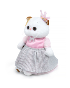 BUDI BASA Кошка Ли-Ли в платье и с короной 27см