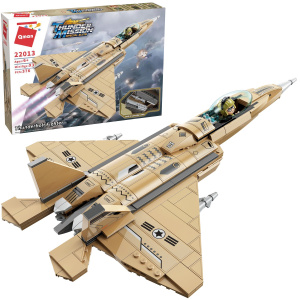 Конструктор Qman серия Thunder Mission Истребитель 376 деталей Конструктор Qman серия Thunder Mission Истребитель 376 деталей