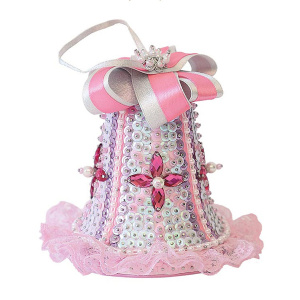 Волшебная мастерская Набор Колокольчик новогодний розовый