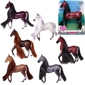 Фигурка Junfa Лошадка 6 цветов 10×4×12.5 смСИМВОЛ ГОДА 2026