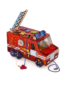 Бизиборд Мастер игрушек Пожарная машина
