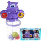 Набор игрушек для ванной Abtoys Веселое купание Водный баскетбол 6 предметов