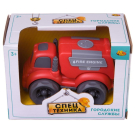 Машинка ABtoys Спецтехника Пожарная машина, фрикционная, 10х7х8см
