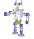 Конструктор металлический с подвижными деталями Робот Р1