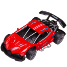 Машина р/у гоночная Junfa toys, 1:18, 27Мгц, изменяемый корпус, с эффектом выхлопного пара, аккумуляторный блок 3,7V, 2 цвета красный, желтый в ассортименте.