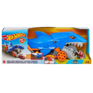 Игровой набор Mattel Hot Wheels Грузовик Голодная акула с хранилищем для машинок