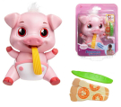 Интерактивная игрушка ABtoys Лакомки-Munchkinz Свинка 12,6 см