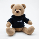 Мягкая игрушка Fixsitoysi Медведь Друг 25 см коричневый