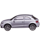 Машина металлическая 1:43 scale Audi A1, цвет серебрянный