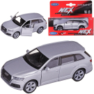 Машинка Welly 1:38 AUDI Q7 серебристая